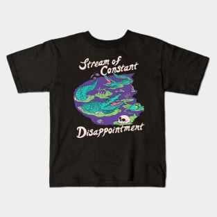 Stream of Constant Disappointment Kids T-Shirt
